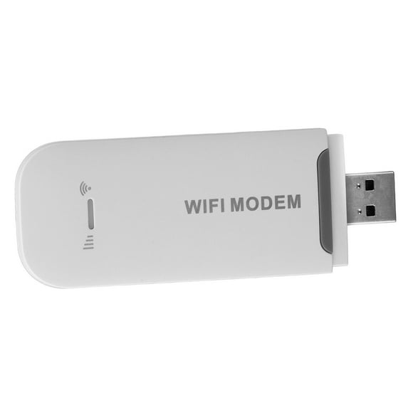 4G LTE USB Portable WiFi Router, Pocket MobileHotspot USB Modem Plug And Play Multi User Sharing Inserted Standard SIM Card Portable Travel Hotspot