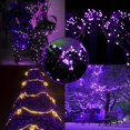 thumbnail image 4 of Twinkle Star LED Fairy Lights, Plug-In String Christmas Lights with 8 Modes for Christmas Decoration - Waterproof Indoor/Outdoor for Trees, Weddings, and Parties (Purple, 33 ft), 4 of 6