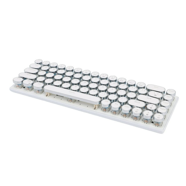 Clavier de Jeu Filaire 68 Touches, Clavier Mécanique Rétroéclairé LED RVB, Clavier d'Ordinateur Portable Compact, Disposition 60 % pour Bureau et Portable, Jeu