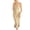 Golden, variant on Women's Satin Chemise Nightgown Soft Pjs Sexy Cami Long Sleeveless Cool Summer Comfy Slim Fit Loungewear Orange 12