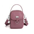 thumbnail image 2 of Sonducket Bolso de mano para mujer, bolso de hombro para mujer, cremallera ajustable, funda para llave de teléfono, compras, decoración Bolsas de mensajero y de hombro Violeta, 2 of 6