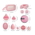 thumbnail image 3 of 42 Brochas Maquillaje Profesional Y Herramientas Cosméticas Modelo Rosa Claro, 3 of 4