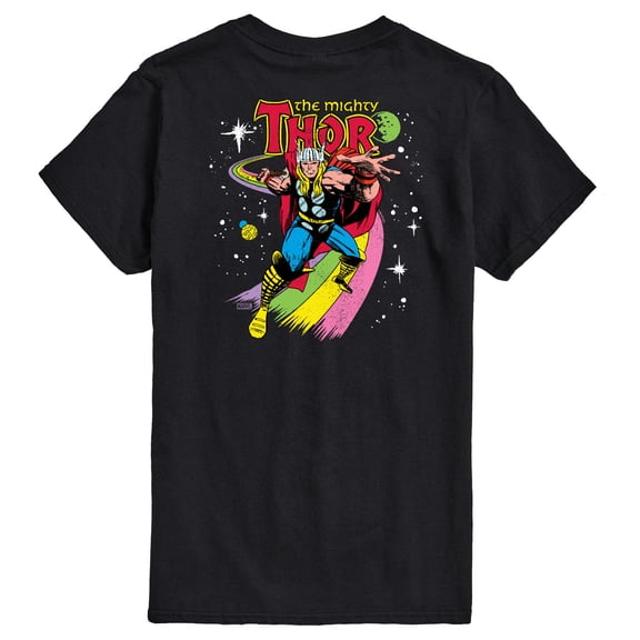 Marvel Thor - Rainbow Road - Men's Short Sleeve Graphic T-Shirt