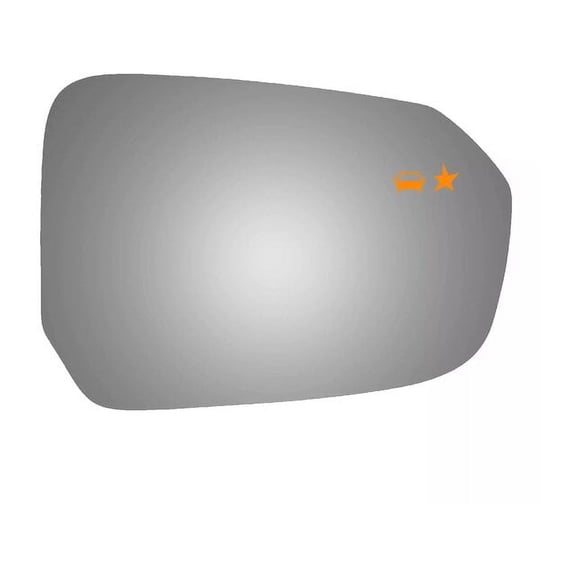 Right Door Mirror Glass - Compatible with 2016 - 2017 Chevy Volt