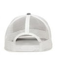 thumbnail image 2 of Outdoor Cap RGR-100M 5 Panel Heathered, Mesh Back Cap-Heathered Black/White, 2 of 8