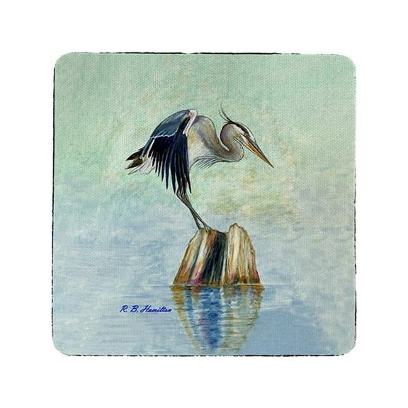 Betsydrake CT1175 Balancing Heron Coaster - Set of 4