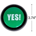 thumbnail image 2 of ArtCreativity Yes Button Toy with 10 Funny Sound Variations – Interactive Talking Electronic Gadget for Kids Ages 3+, Teens, and Adults, 2 of 7
