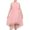 Light Pink, variant on Sunny Fashion Girls Dress Tropical Leaf Sleeveless Hawaiian Style Beach Holiday Summer 7 Years