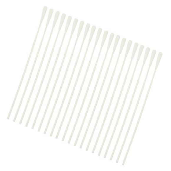 JUNWELL 60pcs Single-Head Nose Swabs Sampling Nasal Swabs Hospital Testing Tools