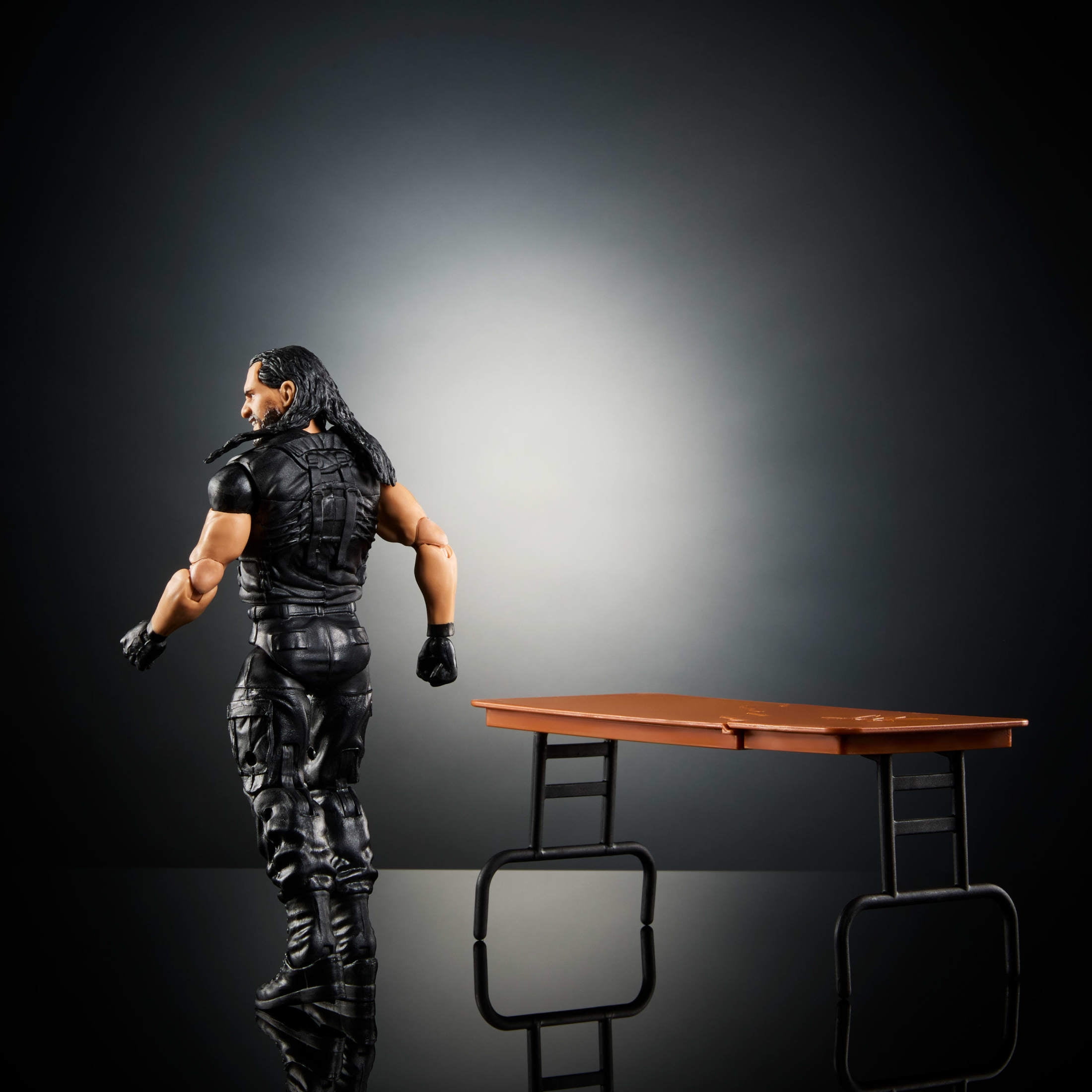 WWE Elite Seth “Freakin” Rollins Action Figure, Greatest Hits 6-inch Collectible with Articulation & Accessories