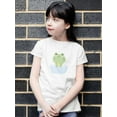 thumbnail image 2 of Cute Baby Frog Bubble Bath T-Shirt Juniors -Image by Shutterstock,  Large, 2 of 4