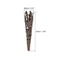 thumbnail image 2 of Uxcell 42mm Alloy Corsage Decorative Holder Vase for Wedding Party Prom Bronze Tone, 2 of 6