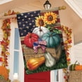 thumbnail image 4 of Briarwood Lane Patriotic Pumpkins Autumn House Flag, 4 of 4