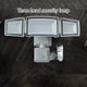 thumbnail image 5 of Cateissary Luces de pared con energía Solar para exteriores, Patio, jardín, Patio, camino, lámpara de cerca recargable, accesorio de iluminación para el Iluminación y accesorios Sin controlador Cateissary HA073293-01, 5 of 6