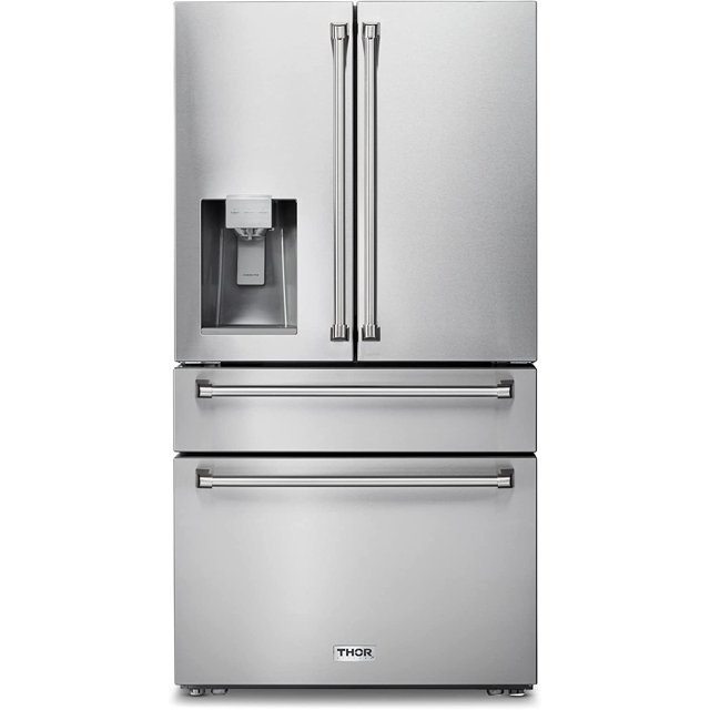 Thor Kitchen 36 Inch Professional French Door Refrigerator with Ice and