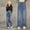 Navy, variant on Toddler Girls' Pants High Waist Wide Leg Baggy Pants Pants for Teen Girls Clothes for Girls