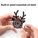 thumbnail image 4 of pstuiky Esfera de nieve navideña de Papá Noel adorno festivo para el hogar y el coche con iluminación regalo navideño de 5 ml, 4 of 6
