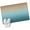 Turquoise, variant on Pink Blue Ombre Bathroom Mat 2x3 FT, Non Slip Small Kitchen Mat, Pink Gradient Color Modern Abstract Art Washable Soft Backed Front Door Throw Rug Indoor Outdoor Doormat for Entryway Sink