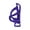 Purple, variant on Lezyne Flow SL Water Bottle Cage - Right Side Entry, Blue