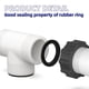 thumbnail image 5 of Divisor en T para manguera de piscina, conector en T para manguera de bomba de piscina, para Intex Coleman Pool, 5 of 9