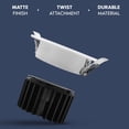 thumbnail image 3 of LUXRITE 5 In. LED Regressed Light with Round White Trim, 22W, 1800LM, 5CCT, 38 Beam, Dimmable, Twist-N-Lock, CRI90 ETL, 3 of 7