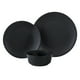 thumbnail image 1 of Vajilla De Porcelana Santa Anita De 12 Piezas Color Negro Obsidian Black, 1 of 4