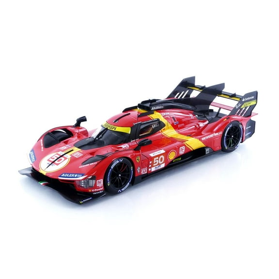 BBURAGO 1/18 - FERRARI 499P 3.0L Turbo V6 - Pole Position Le Mans 2023