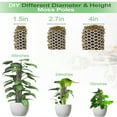Plastic Mesh Moss Pole Kit For Climbing Plants Plant Support Mesh Poles