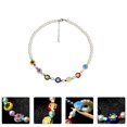 thumbnail image 3 of Shisuyan 1 Pce Collier Coloré Perle Pétale de Marguerite Chaîne Décorative de Clavicule Bijoux, 3 of 8