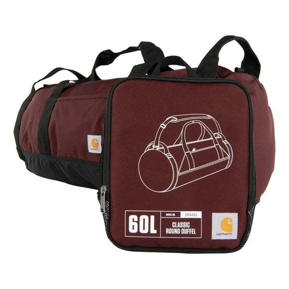 Bolsa de lona Carhartt Classic redonda de 60 litros con puerto multiusos