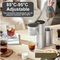 thumbnail image 5 of Portable Espresso Coffee Maker 1150W Coffee Machine Pod Coffee Brewer Single Serve For K Cups And Ground Coffee ,Protable, 5 of 6