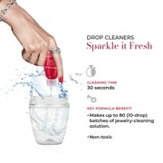 Connoisseurs LaSonic & Dazzle Drops Advanced Jewelry Cleaner Concentrate Refill, 1 fl oz