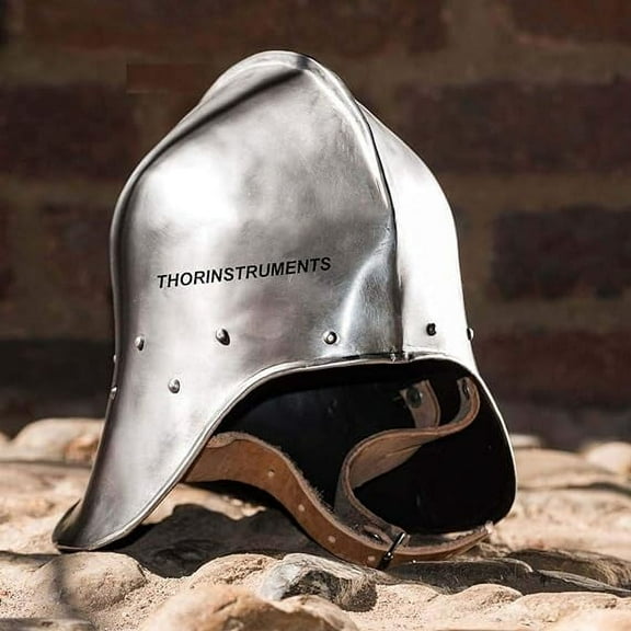 THOR INSTRUMENTS ARMOR SALLET MEDIEVAL HELMET BATTLE READY HELMET Rustic Vintage Home Decor Gifts