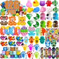 thumbnail image 1 of Party Favors Duccsko, paquete de 126 unidades, para niños de 3 a 5 juguetes pop, 1 of 6