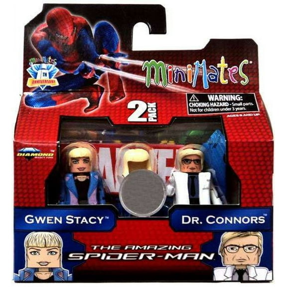 Spider-Man Minimates Exclusives Gwen Stacy & Dr. Connors Minifigure 2-Pack