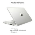 thumbnail image 5 of Restored HP 14-dk1032wm 14" FHD Laptop Ryzen 3 3250C 2.6GHz AMD Radeon Graphics 4GB RAM 128GB SSD Windows 10 Home in S Mode Silver (Refurbished), 5 of 9
