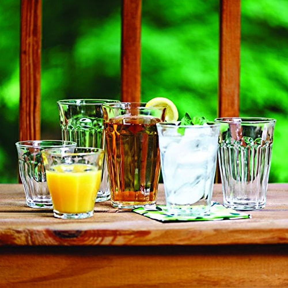 Duralex Picardie 12 5/8 Ounce Clear Stackable Tumbler Drinking Glasses, Set  of 6, 1 Piece - Ralphs