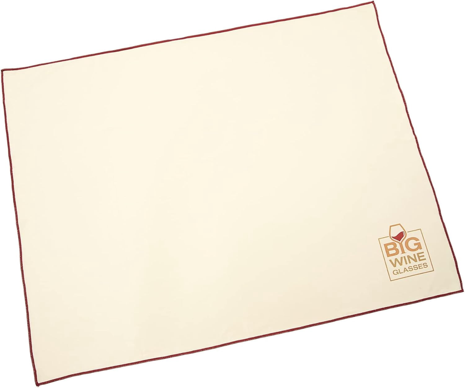Wine Glass Polishing Cloth | Microfiber Towel for Streak-Free, Spot-Free Shine & Drying