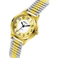 thumbnail image 3 of Blekon Orginal Women's 38mm Easy Read Stretch Band Watch (Fits up to Six-inch Wrist Size), 3 of 7