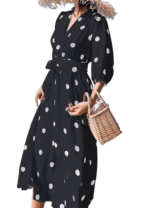 polka dot sundress