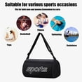 thumbnail image 4 of Medium Gym Bag, Water-Resistant Duffle for Travel, Lightweight Sports Bag with Multiple Pockets, Carry-On Compliant Weekender for Workouts, Travel & Outdoor, 4 of 8