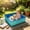 Blue, variant on Foldable Pet Bath Pool - PVC Dog Cat Bath Tub for Small Dogs & Cats, Portable Outdoor Swimming Pool for Camping, Play, Easy Storage