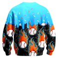 thumbnail image 4 of Kiijoy Boys Baseball Sweatshirts Casual Athletic Crewneck Pullover Tops, Sizes 5-14, 4 of 4