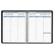 House of Doolittle HOD25802 Weekly Planner- 2PPW- 12 Months- Jan-Dec- 6-.8in.x8-.75in.- BK the product will be for the current year