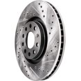 thumbnail image 4 of Front Brake Rotors for Audi A4 A6 Allroad Quattro S4 Seat Exeo, Drilled & Slotted Brake Rotors Brakes Replacement: 12.60" inch Rotors, 4 of 5