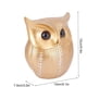 thumbnail image 2 of Estatuilla de estatua de búho, escultura de Animal de resina nórdica, adorno artesanal, para decorar dormitorio, sala de estar, estudio, oficina, cafetería brillar Electrónica, 2 of 5