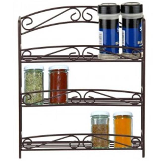 3 Tier Spice Rack Bronze