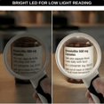 thumbnail image 4 of Lupa Deluxe Products con 3 lentes 2.5X-16X y LED, 4 of 6