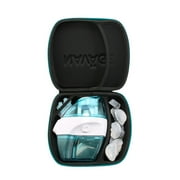Navage Teal Travel Case - Safety Case For Navage Nasal Irrigation System - Anti-Scratch Protector - Travel Storage Case & Nose Cleaner Organizer for Genuine Navage Nose Cleaner and 12 SaltPods (Teal)