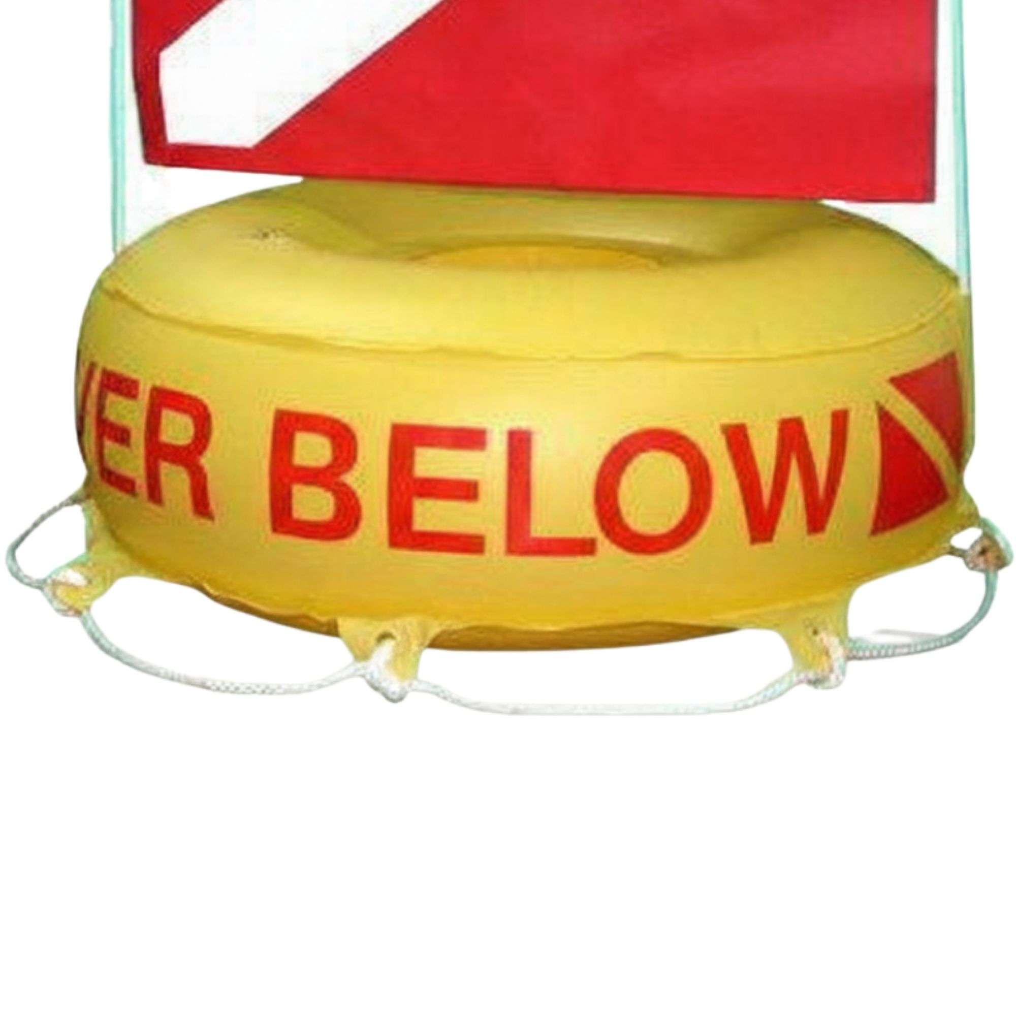 Scuba Diving Deluxe Diver Below Inflatable Float & Flag Bouy